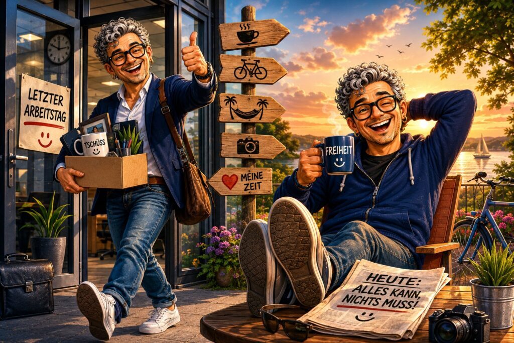 RENTE - der letzte Arbeitstag – und jetzt?