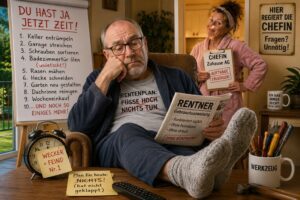 Umschulung für Rentner – Schatz kannste mal bitte